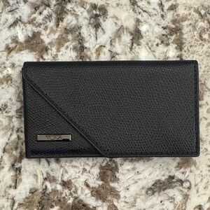 Tumi Black Textured Wallet